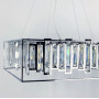 Изображение Підвісна арт-люстра в хромованому корпусі ИМ Light-Deco 4 