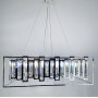 Изображение Підвісна арт-люстра в хромованому корпусі ИМ Light-Deco 