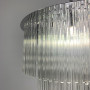 Зображення Кришталева потрійна люстра із сріблом у двох розмірах ИМ Light-Deco 4 