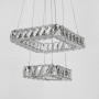 Зображення Елегантна кришталева люстра на 2 яруси 27+17 см ИМ Light-Deco 