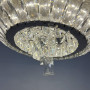 Зображення Стельова хромована люстра із прозорим кришталем Ø 40 см ИМ Light-Deco 3 