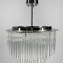 Зображення Кришталева потрійна люстра із сріблом у двох розмірах ИМ Light-Deco 3 