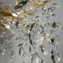 Изображение Вишукана золота люстра DIAMINA з кришталевим камінням Ø 60 см ИМ Light-Deco 3 