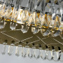 Изображение Унікальна підвісна видовжена люстра 100х23х32 см ИМ Light-Deco 2 