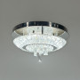 Зображення Стельова хромована люстра із прозорим кришталем Ø 40 см ИМ Light-Deco 4 