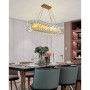 Изображение Унікальна підвісна видовжена люстра 100х23х32 см ИМ Light-Deco 6 