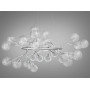 Изображение Підвісна люстра Світлячок хром сатин 45 ламп ИМ Light-Deco 