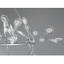 Изображение Підвісна люстра Diasha Світлячок хром сатин 54 лампи ИМ Light-Deco 3 