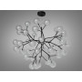 Изображение Люстра підвіс Diasha Світлячок чорна 45 плафонів ИМ Light-Deco 2 