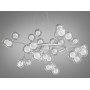 Изображение Підвісна люстра Світлячок хром сатин 45 ламп ИМ Light-Deco 2 