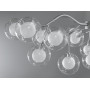Зображення Люстра стельова Diasha Світлячок 18 ламп хром сатин ИМ Light-Deco 3 