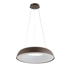 Люстра подвесная светодиодная смарт LED-кольцо Levistella 797MD6018 (480) CF цвет кофейный