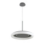 Зображення Люстра підвісна світлодіодна, LED кільце Levistella 797MD6006 (500) DGY темно-сіра ИМ Light-Deco 