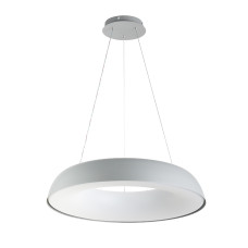Люстра подвесная светодиодная смарт LED-кольцо Levistella 797MD6018 (580) DGY темно-серая