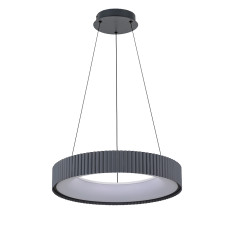 Люстра підвісна світлодіодна, LED кільце Levistella 781P3165 (500) GY сіра