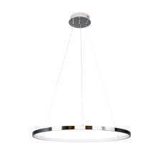 Люстра підвісна світлодіодна LED кільце Levistella 7529832-1 CHROME LED (600) хром