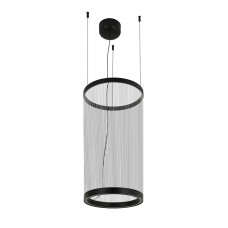 Люстра підвісна світлодіодна декоративна LED Levistella 792D1330 (370*730) чорна