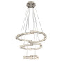Зображення Люстра підвісна світлодіодні кільця, кришталева Levistella 802L8517 CH хром ИМ Light-Deco 1 
