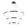 Зображення Люстра підвісна світлодіодна LED кільця Levistella 7529832-3A CHROME LED (400+600+800) хром ИМ Light-Deco 1 