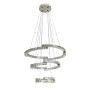 Зображення Люстра підвісна світлодіодні кільця, кришталева Levistella 802L8517 CH хром ИМ Light-Deco 
