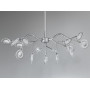 Зображення Люстра підвіс Diasha Світлячок 18 ламп хром сатин ИМ Light-Deco 2 