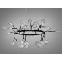 Зображення Підвісна люстра Світлячок чорна 45 ламп ИМ Light-Deco 2 