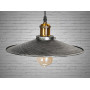 Зображення Світильник підвісний Diasha чорний срібляста патина ИМ Light-Deco 1 