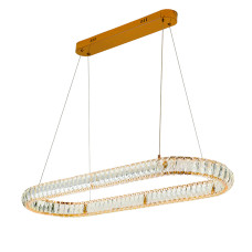 Люстра підвісна кришталева декоративна LED Levistella 799L8969 (1000) FGD золото