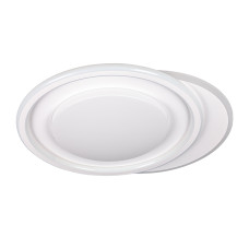 Люстра потолочная светодиодная LED без пульта Levistella 7871072 WH белая