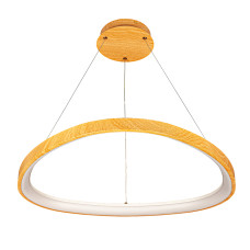 Люстра підвісна світлодіодна, LED кільце Levistella 781P2299 (650) LWD колір світле дерево
