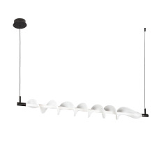 Люстра підвісна світлодіодна Levistella LED 7813089 (1200) BK чорна