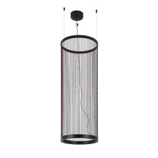 Люстра підвісна світлодіодна декоративна LED Levistella 792D1330 (370*1130) чорна