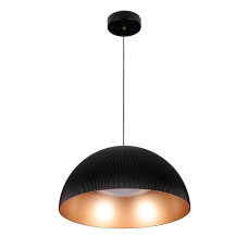 Люстра подвесная светодиодная LED Levistella 781PL3956 (400) BK+GD черная + золото