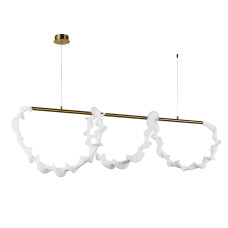 Люстра підвісна світлодіодна Levistella LED 7813177 (1500) AB бронза