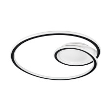 Люстра стельова світлодіодна Levistella LED 7871020 білий + чорний