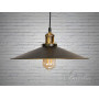 Зображення Світильник підвіс Лофт чорний золота патина E27 36 см ИМ Light-Deco 