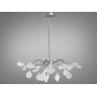 Зображення Люстра стельова Diasha Світлячок хром сатин 30 ламп ИМ Light-Deco 