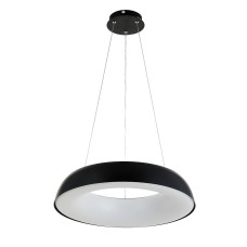 Люстра подвесная светодиодная смарт LED-кольцо Levistella 797MD6018 (480) BK черная