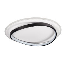 Люстра потолочная светодиодная LED без пульта Levistella 7871052 BK+WH белая + черный