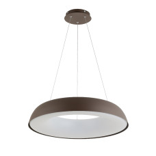 Люстра подвесная светодиодная смарт LED-кольцо Levistella 797MD6018 (580) CF цвет кофейный