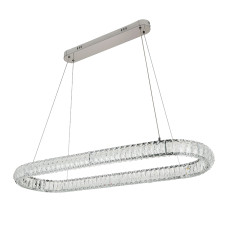 Люстра подвесная хрустальная декоративная LED Levistella 799L8969 (1000) CH хром
