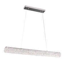 Люстра підвісна світлодіодна кришталева LED Levistella 7897203 (950) CH хром