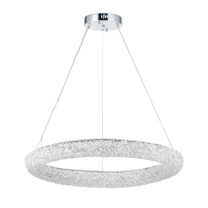 Люстра подвесная светодиодная LED кольцо Levistella 921017 (800) CH хром