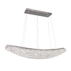Люстра підвісна світлодіодна кришталева LED Levistella 7897208 (1100) CH хром