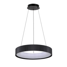 Люстра підвісна світлодіодна, LED кільце Levistella 781P3165 (500) BK чорна