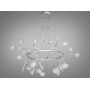 Изображение Підвісна люстра Світлячок хром сатин 45 ламп ИМ Light-Deco 2 
