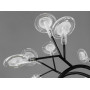 Изображение Люстра Світлячок чорна 54 плафони G4 ИМ Light-Deco 2 