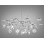 Зображення Стельова люстра Світлячок хром сатин 30 ламп ИМ Light-Deco 1 