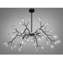 Изображение Люстра Світлячок чорна 54 плафони G4 ИМ Light-Deco 