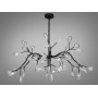 Изображение Люстра Світлячок чорна 54 плафони G4 ИМ Light-Deco 1 